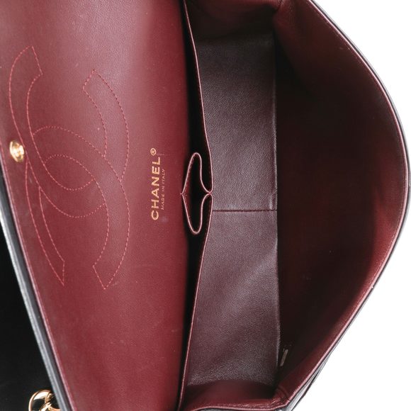 Chanel Black Quilted Lambskin Jumbo Classic Double Flap - Picture 8 of 8